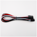 A product image of GamerChief Elite Series 8-Pin EPS 30cm Sleeved Extension Cable (Red/White/Black)