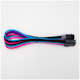 A small tile product image of GamerChief Elite Series 8-Pin EPS 30cm Sleeved Extension Cable (Blue / Pink / Purple / Black)