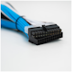 A small tile product image of GamerChief Elite Series 24-Pin ATX 30cm Sleeved Extension Cable (Blue/White/Black)