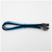 A product image of GamerChief Elite Series 8-Pin EPS 30cm Sleeved Extension Cable (Blue/White/Black)