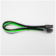 A small tile product image of GamerChief Elite Series 8-Pin EPS 30cm Sleeved Extension Cable (Green/White/Black)