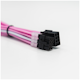 A small tile product image of GamerChief Elite Series 8-Pin EPS 30cm Sleeved Extension Cable (Pink/White)