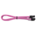 A product image of GamerChief Elite Series 8-Pin EPS 30cm Sleeved Extension Cable (Pink/White)