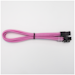 A product image of GamerChief Elite Series 8-Pin EPS 30cm Sleeved Extension Cable (Pink/White)