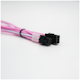 A small tile product image of GamerChief Elite Series 6-Pin PCIe 30cm Sleeved Extension Cable (Pink/White)