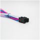 A small tile product image of GamerChief Elite Series 6-Pin PCIe 30cm Sleeved Extension Cable ( Pink / Blue / White)