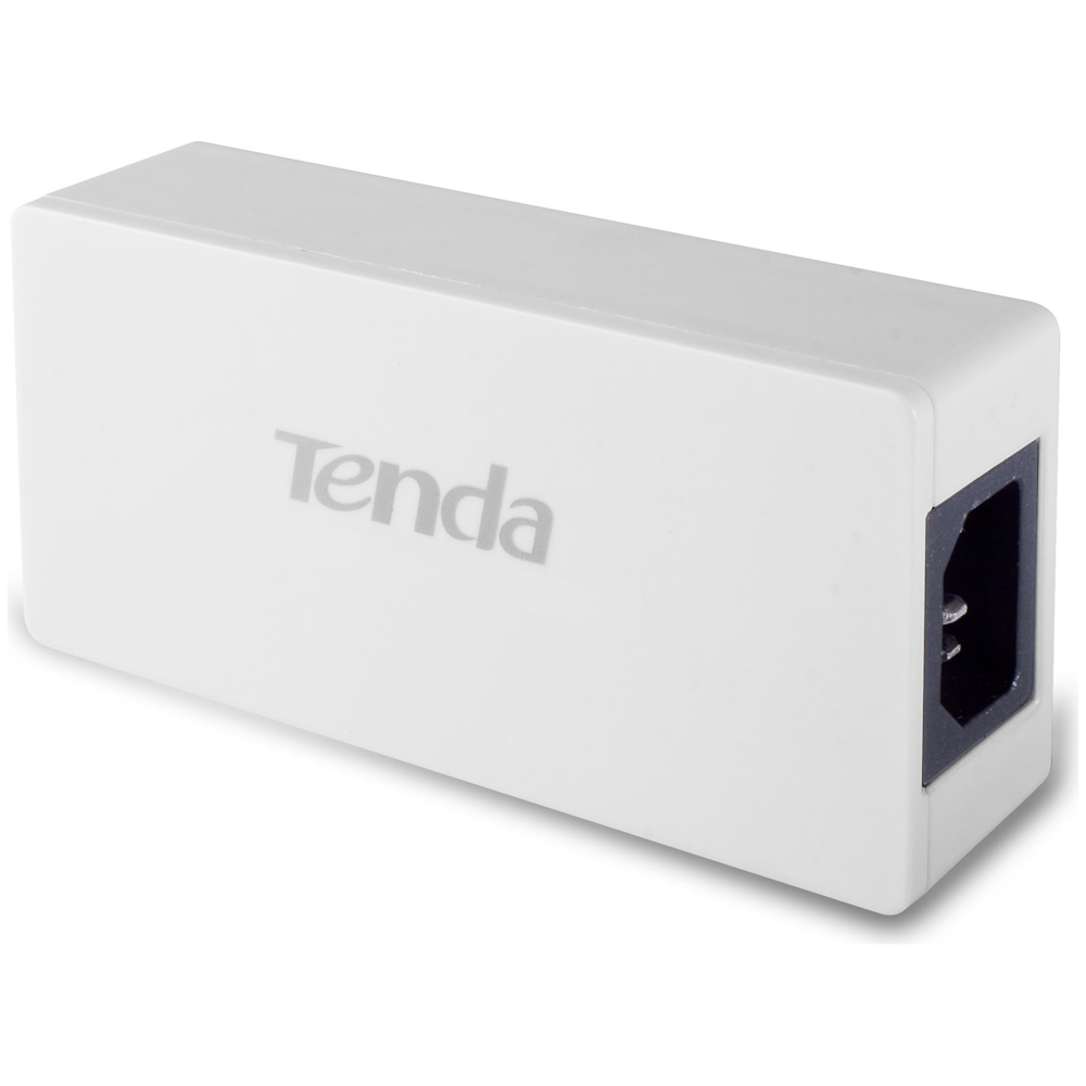 A large main feature product image of Tenda PoE30G-AT PoE Injector Gigabit PoE
