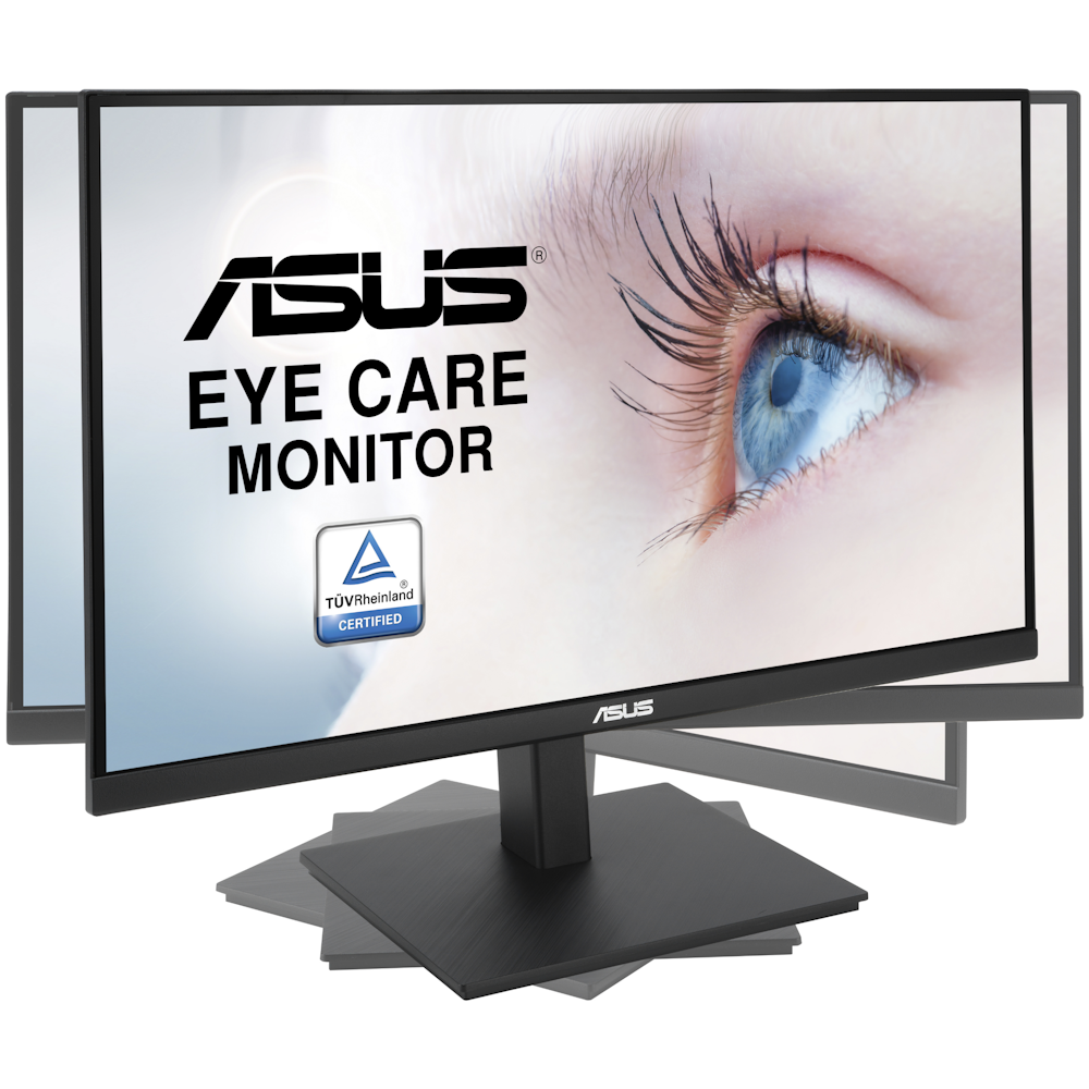 A large main feature product image of ASUS VA27AQSB 27" QHD 75Hz IPS Monitor