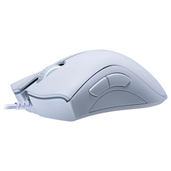 Product image of Razer DeathAdder Essential - Wired Ergonomic Gaming Mouse (White) - Click for product page of Razer DeathAdder Essential - Wired Ergonomic Gaming Mouse (White)