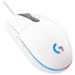 A product image of Logitech G203 LIGHTSYNC RGB Gaming Mouse - White