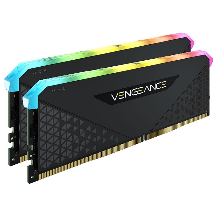 A large main feature product image of Corsair Vengeance RGB RS 32GB Kit (2x16GB) DDR4-3200 C16