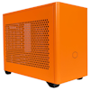 A product image of Cooler Master MasterBox NR200P mITX Case - Sunset Orange