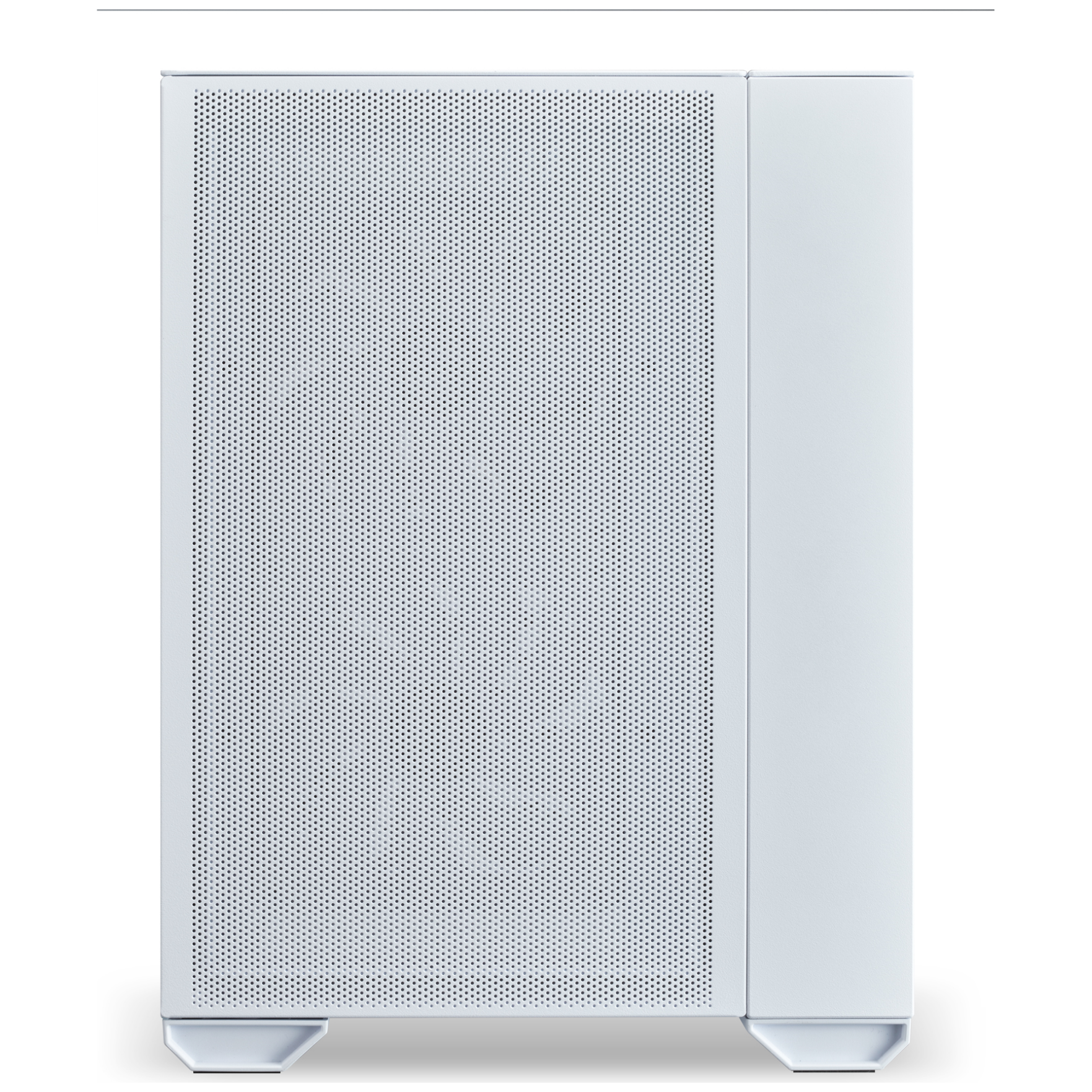 A large main feature product image of Lian Li O11 Air Mini - Compact Mid Tower ATX Case (White)