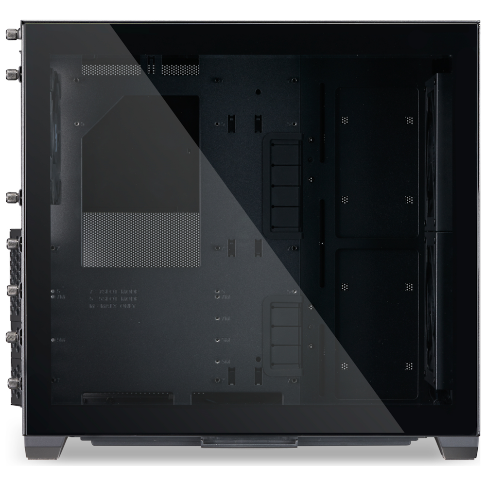 A large main feature product image of Lian Li O11 Air Mini Mid Tower Case - Black