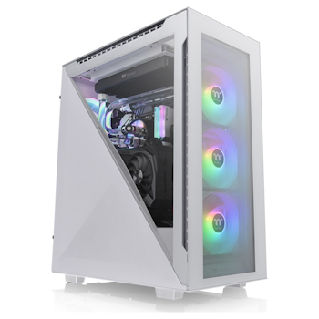 Product image of Thermaltake Divider 500 ARGB 4-Sided Tempered Glass Mid Tower Case Snow Edition - Click for product page of Thermaltake Divider 500 ARGB 4-Sided Tempered Glass Mid Tower Case Snow Edition