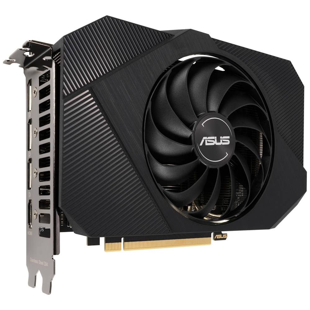 A large main feature product image of ASUS GeForce RTX 3060 Phoenix V2 12GB GDDR6