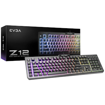 Product image of eVGA Z12 RGB Gaming Keyboard - Click for product page of eVGA Z12 RGB Gaming Keyboard