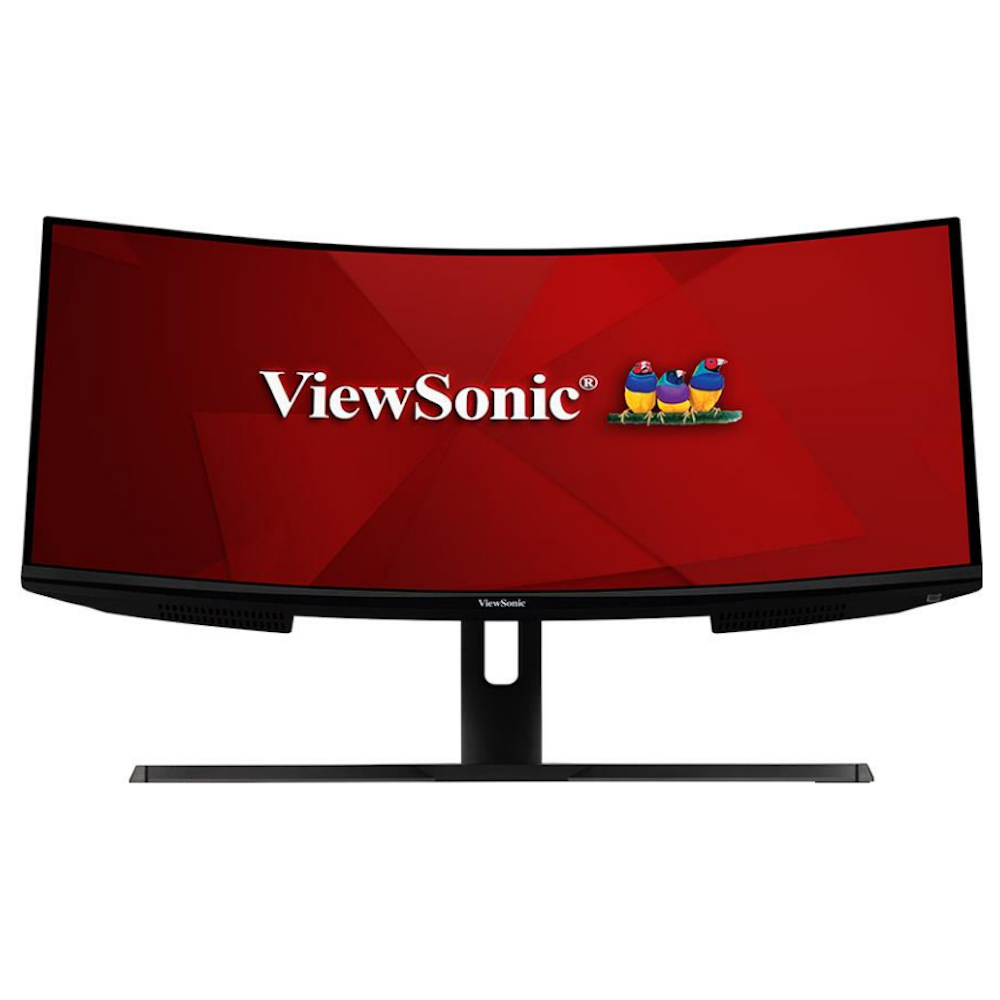 A large main feature product image of ViewSonic VX3418-2KPC 34" Curved 1440p Ultrawide 144Hz VA Monitor