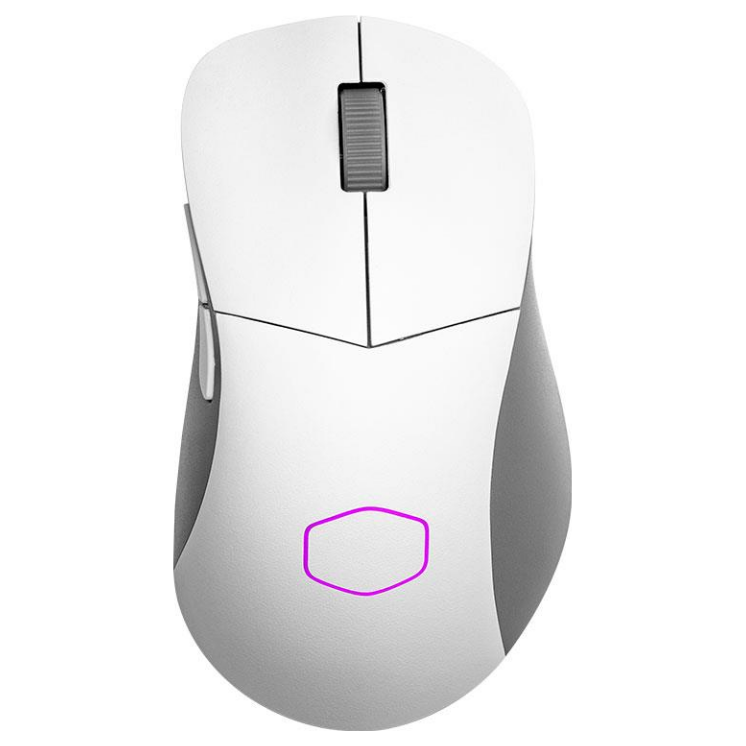 white cooler master mouse