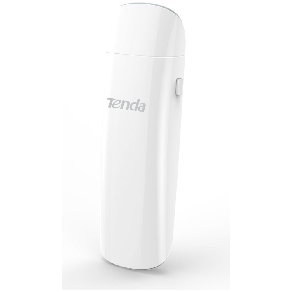 A large main feature product image of Tenda U12 AC1300 Wireless Network Adapter