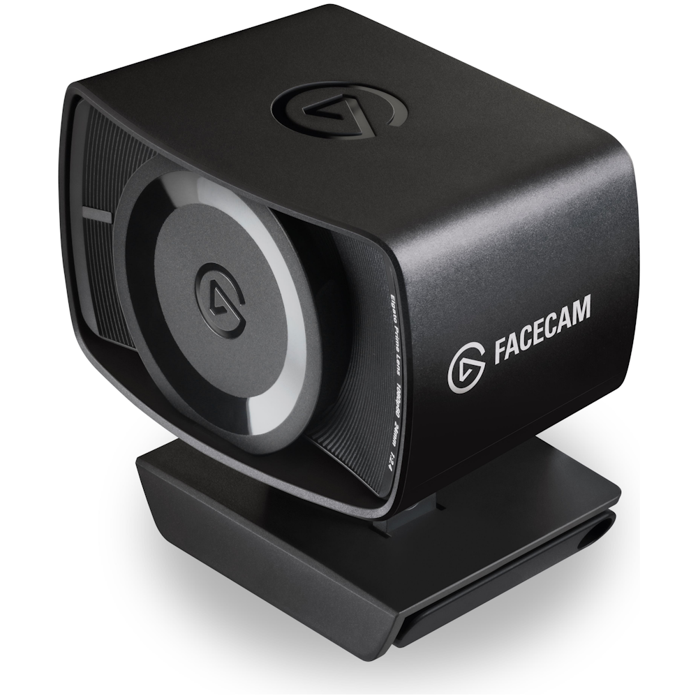 A large main feature product image of Elgato Facecam Full HD Webcam