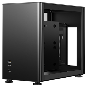 Product image of Jonsbo A4 Black mITX Case w/Tempered Glass Side Panel - Click for product page of Jonsbo A4 Black mITX Case w/Tempered Glass Side Panel