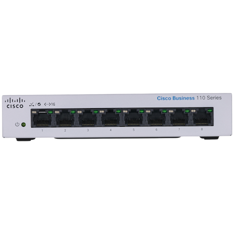 Cisco CBS110 Unmanaged 8 Port Gigabit Switch
