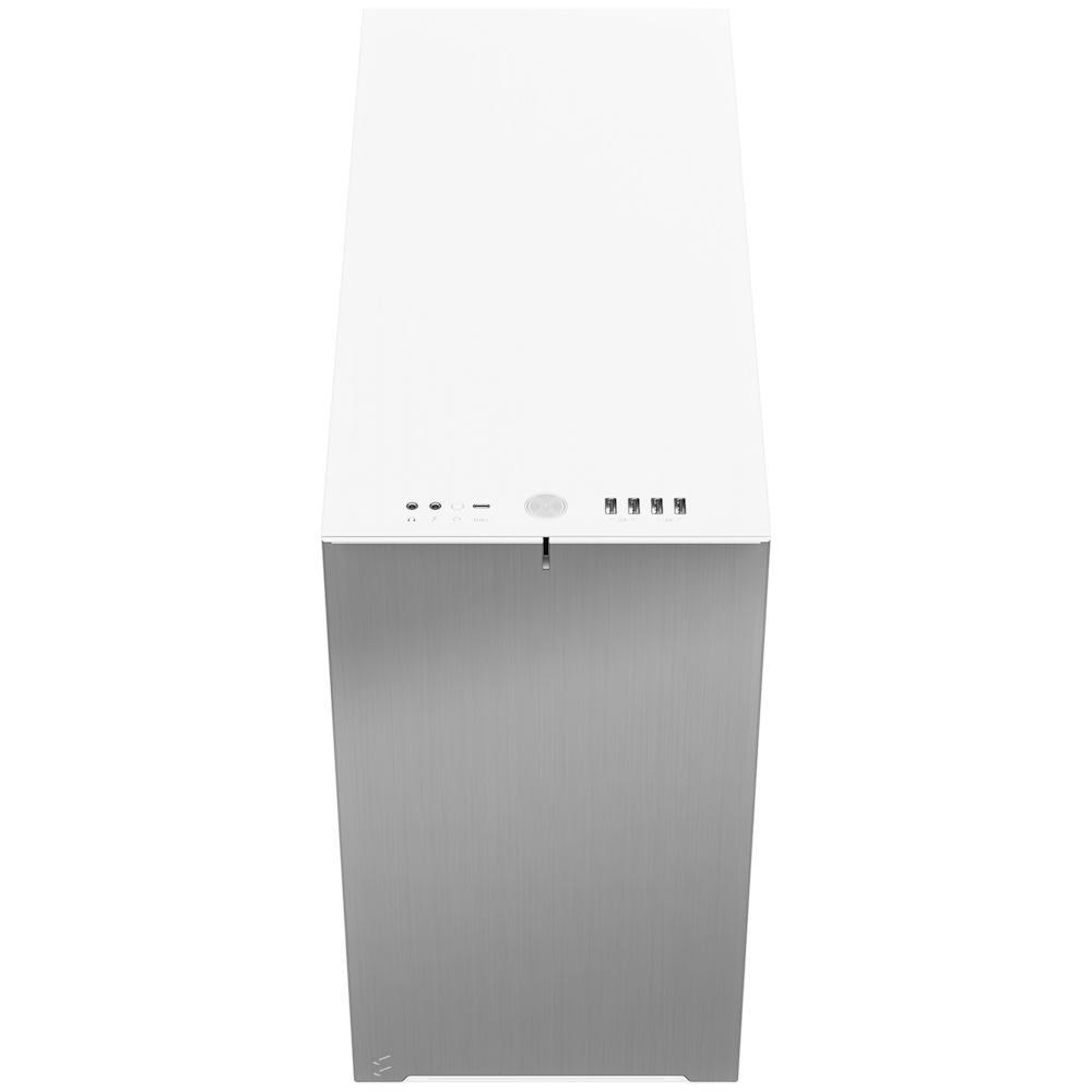 A large main feature product image of Fractal Design Define 7 TG Clear Tint Mid Tower Case - White