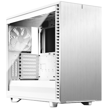 Product image of Fractal Design Define 7 Clear Tempered Glass Mid Tower Case White - Click for product page of Fractal Design Define 7 Clear Tempered Glass Mid Tower Case White
