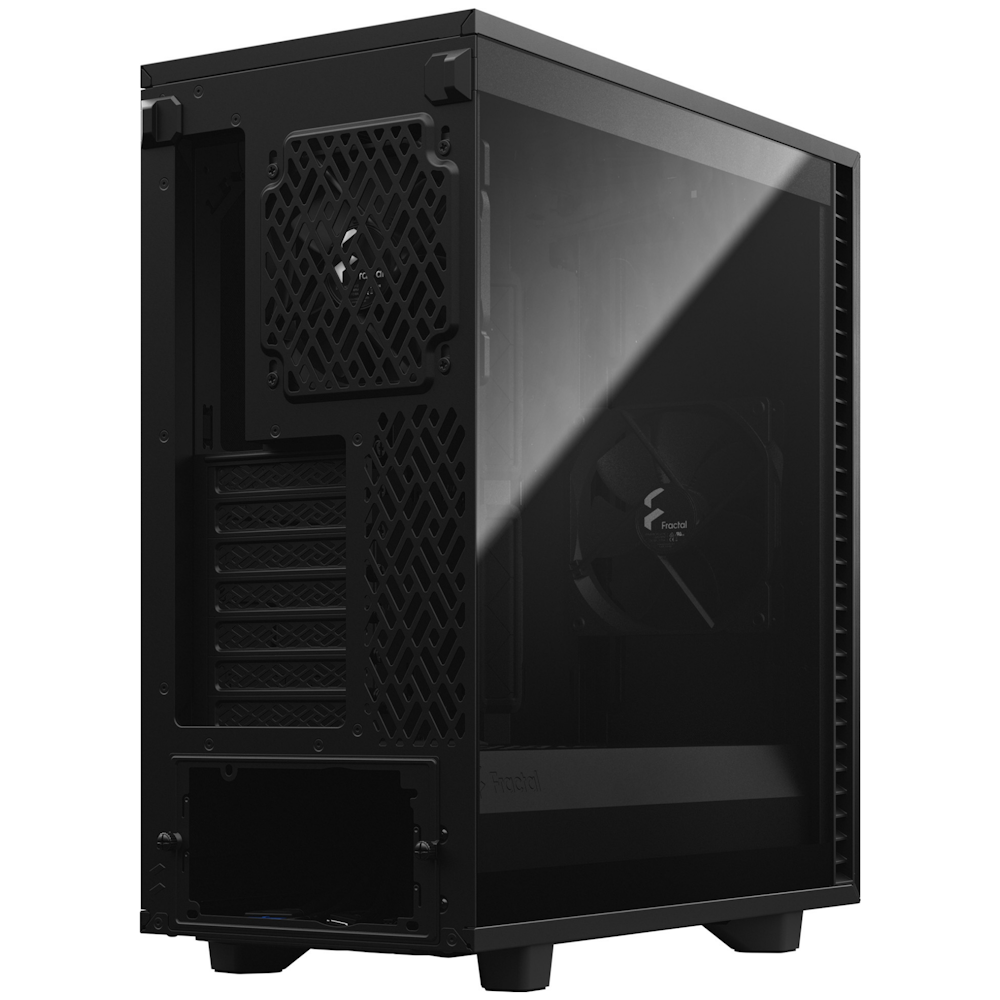 A large main feature product image of Fractal Design Define 7 Compact TG Light Tint Mid Tower Case - Black