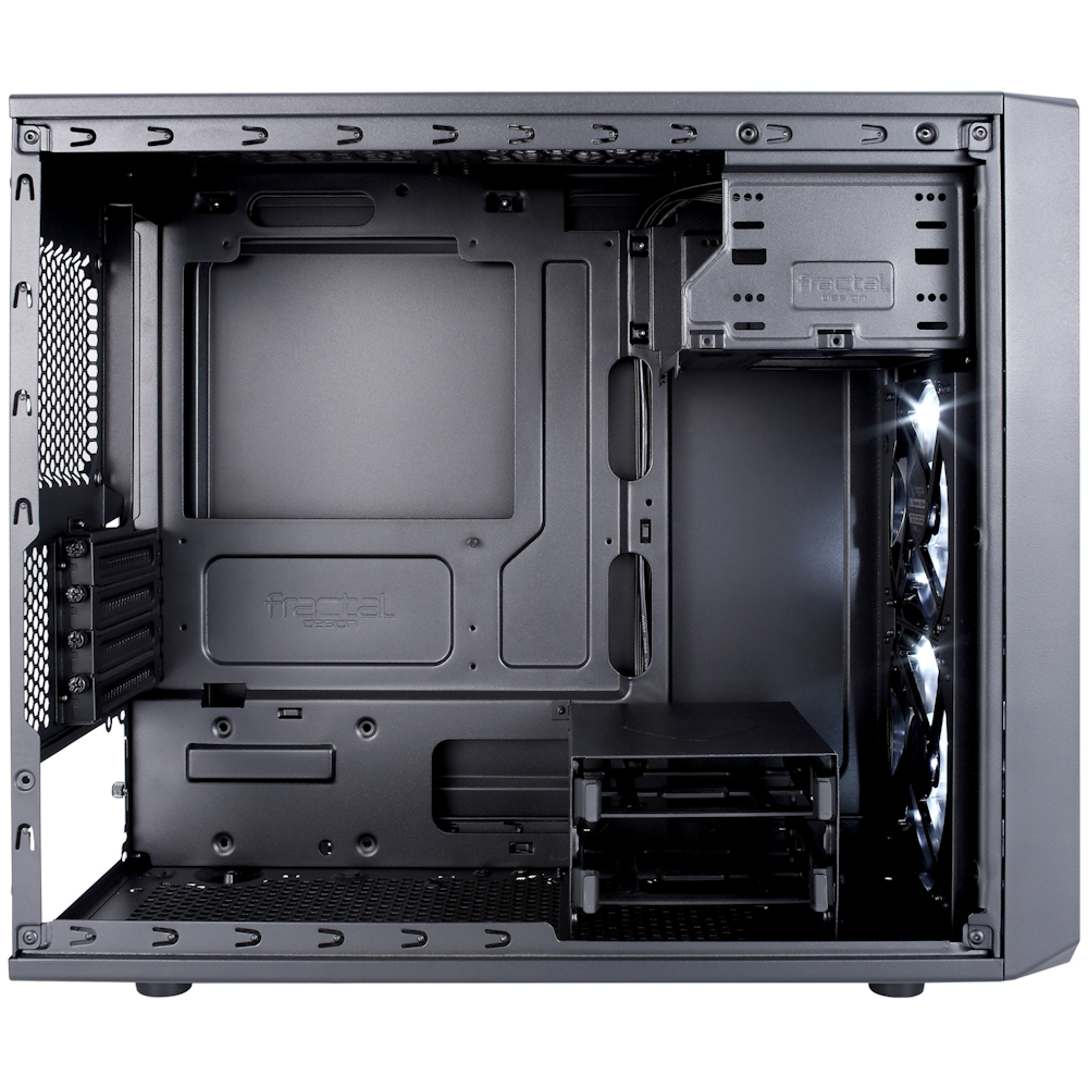 A large main feature product image of Fractal Design Focus G Mini Micro Tower Case - Black
