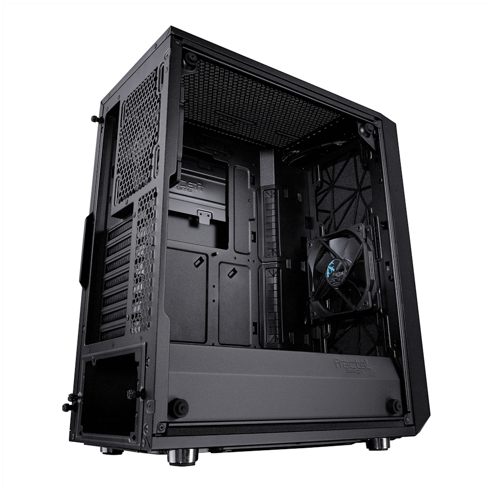 A large main feature product image of Fractal Design Meshify C Mid Tower Case - Black