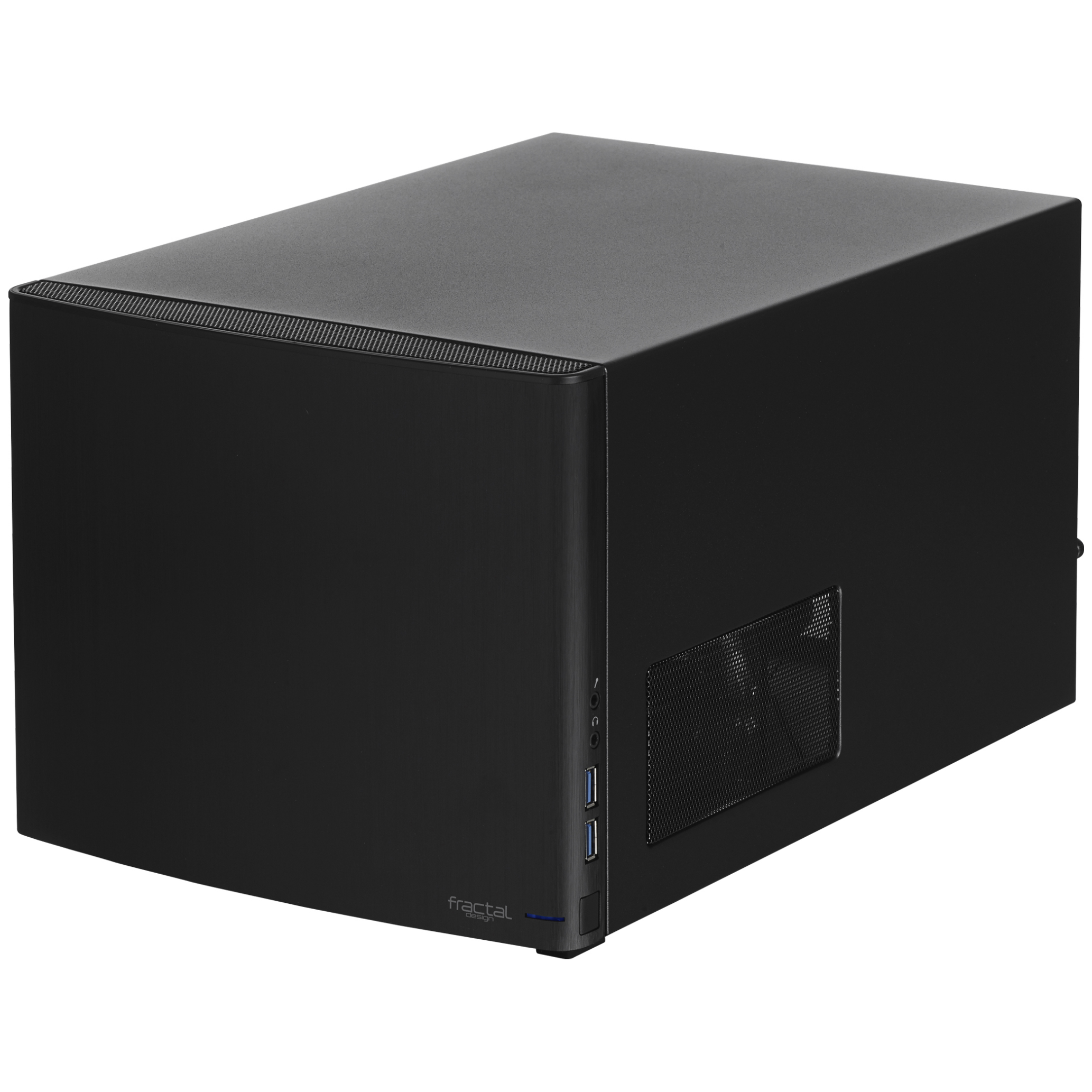 A large main feature product image of Fractal Design Node 304 SFF 19.2L Mini-ITX Case (Black)