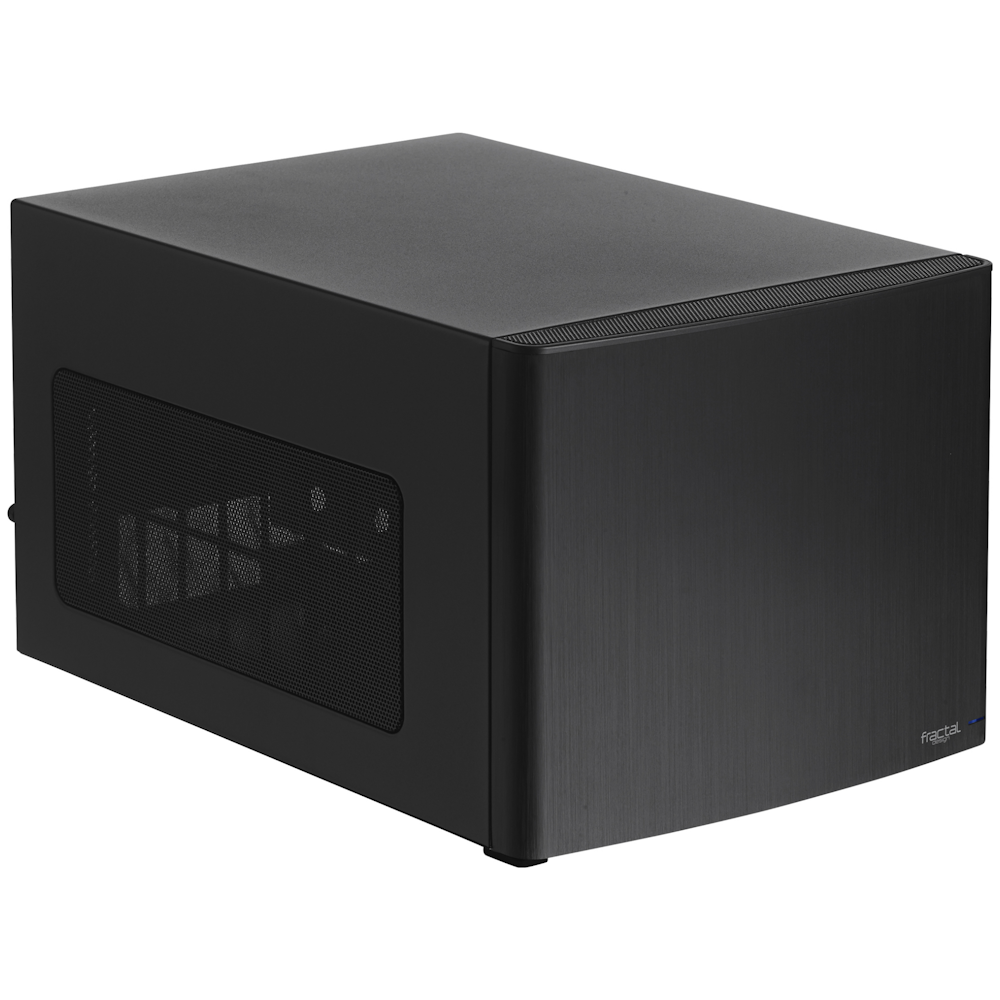 A large main feature product image of Fractal Design Node 304 SFF 19.2L Mini-ITX Case (Black)