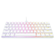A small tile product image of Corsair K65 RGB MINI 60% Mechanical Gaming Keyboard - White (MX Speed)