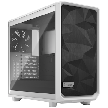 Product image of Fractal Design Meshify 2 Clear Tempered Glass Mid Tower Case White - Click for product page of Fractal Design Meshify 2 Clear Tempered Glass Mid Tower Case White