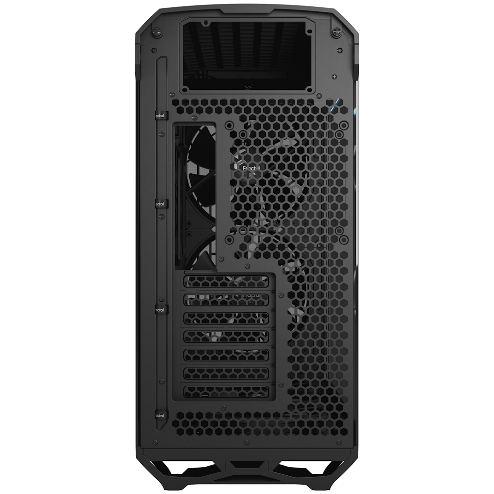A large main feature product image of Fractal Design Torrent TG Light Tint Mid Tower Case - Black