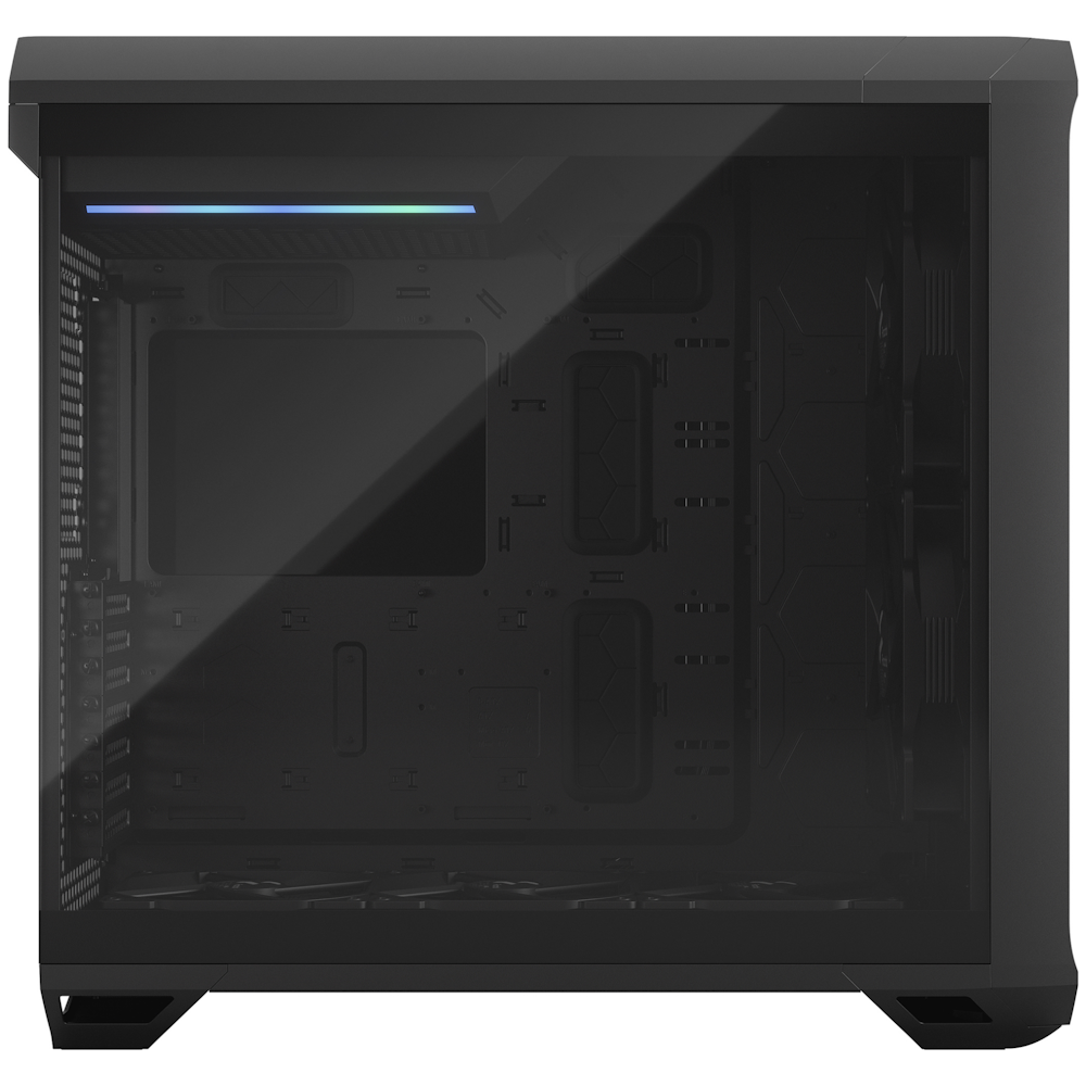 A large main feature product image of Fractal Design Torrent TG Light Tint Mid Tower Case - Black