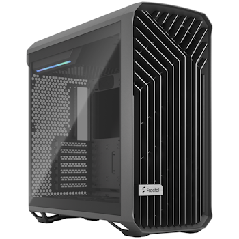 Product image of Fractal Design Torrent TG Light Tint Mid Tower Case - Grey - Click for product page of Fractal Design Torrent TG Light Tint Mid Tower Case - Grey