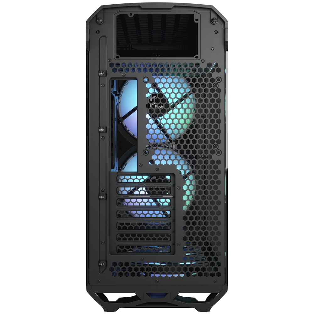 A large main feature product image of Fractal Design Torrent RGB TG Light Tint Mid Tower Case - Black