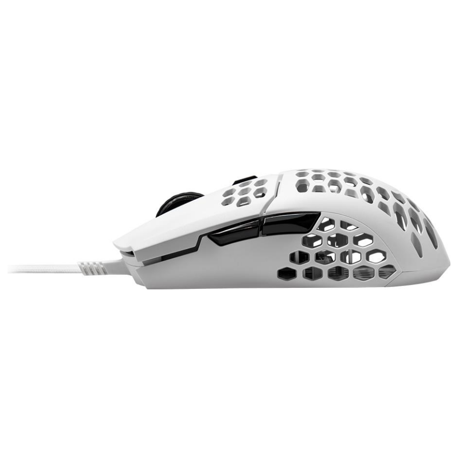 white lightweight gaming mouse