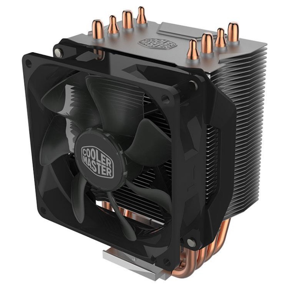 A large main feature product image of Cooler Master Hyper H412R CPU Cooler