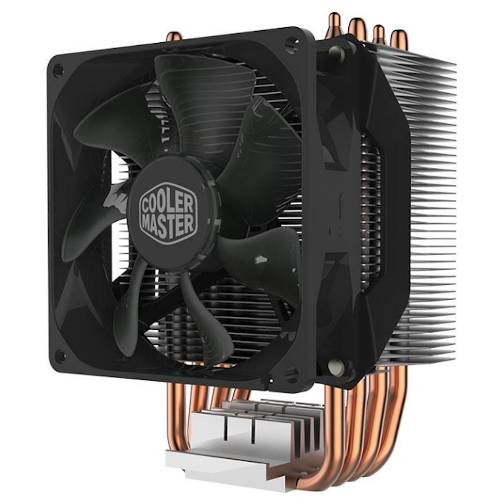 A large main feature product image of Cooler Master Hyper H412R CPU Cooler