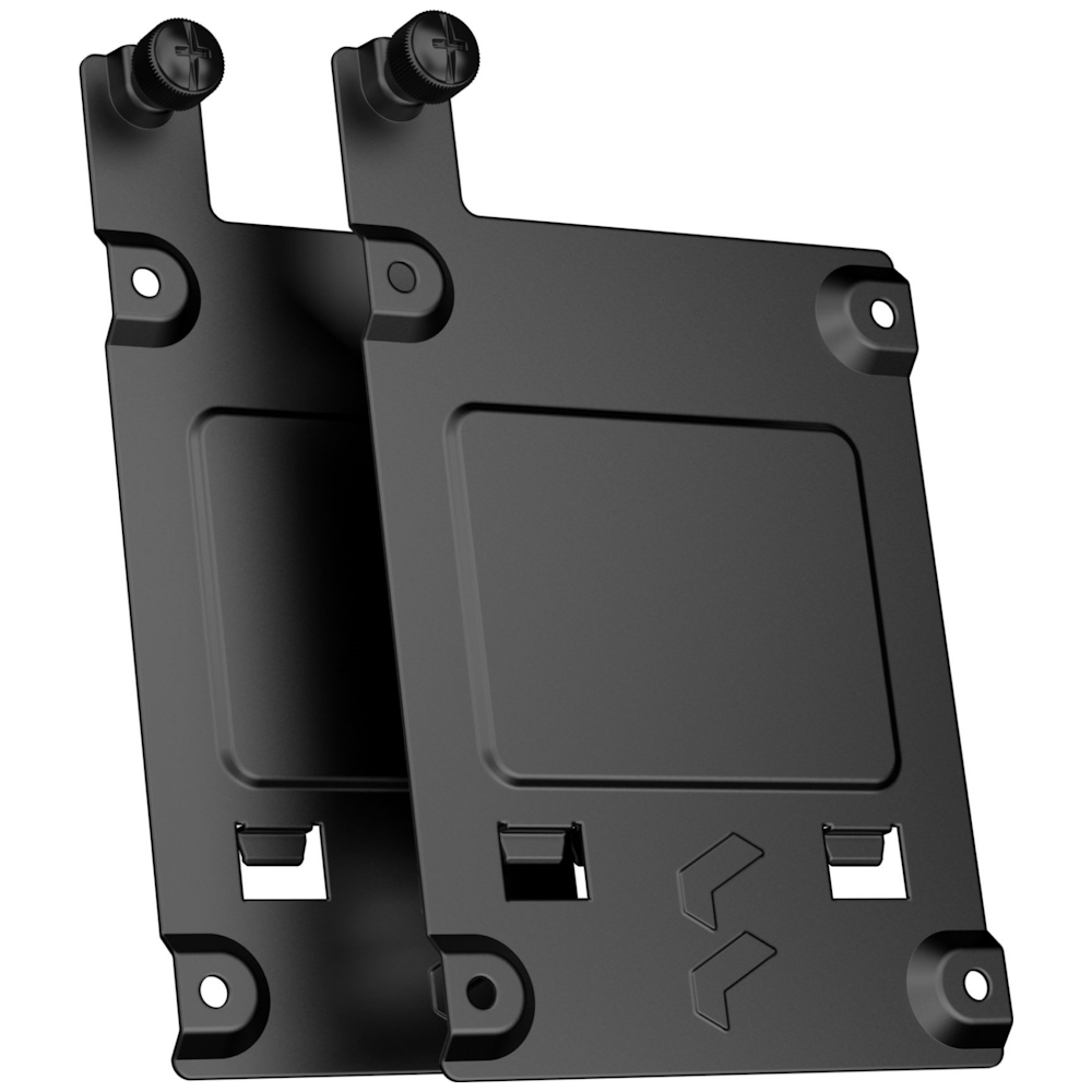 A large main feature product image of Fractal Design SSD Tray Kit - Type-B (2-Pack) Black