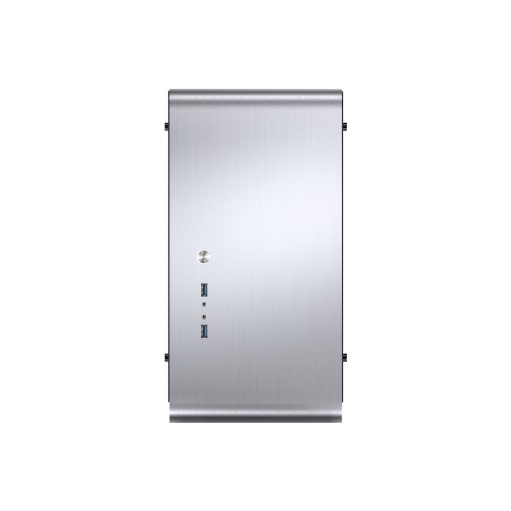 A large main feature product image of Jonsbo U4 PLUS Tempered Glass Mid Tower Case Silver