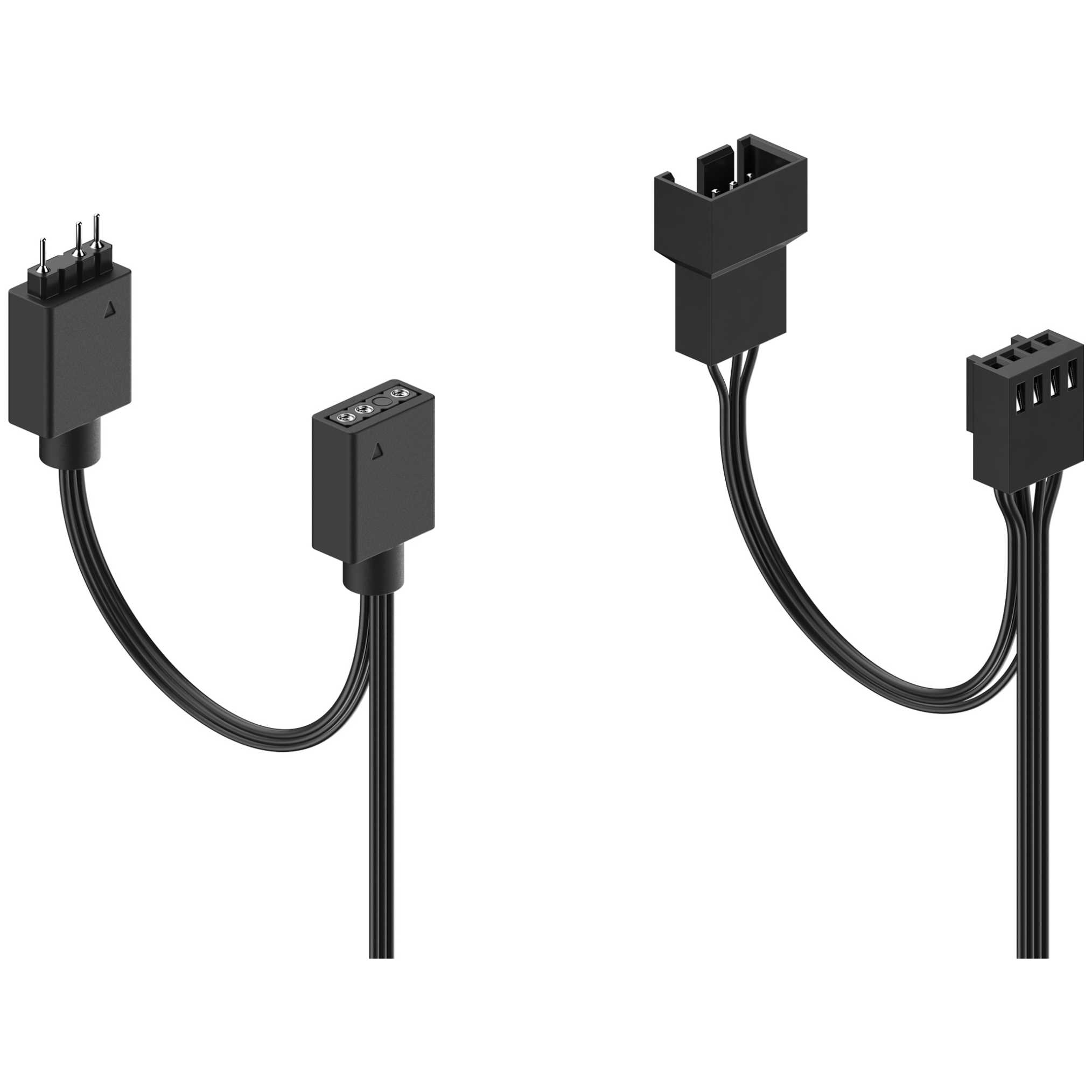 A large main feature product image of Fractal Design Aspect 12 RGB 120mm PWM Fan 3-Pack (Black)