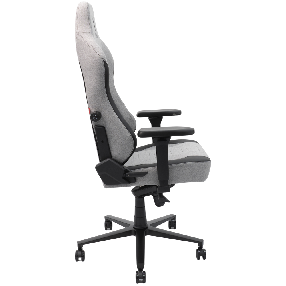 A large main feature product image of BattleBull Vaporweave 2 Gaming Chair - Grey/Black