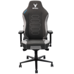 A small tile product image of BattleBull Vaporweave 2 Gaming Chair - Dark Grey/White