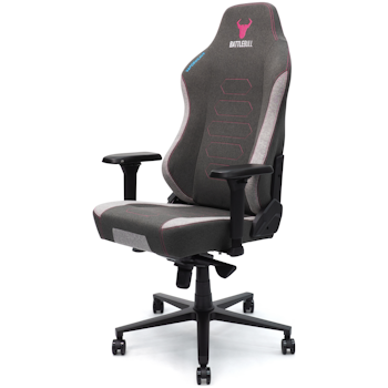 Product image of BattleBull Vaporweave 2 Gaming Chair Dark Grey/Pink - Click for product page of BattleBull Vaporweave 2 Gaming Chair Dark Grey/Pink