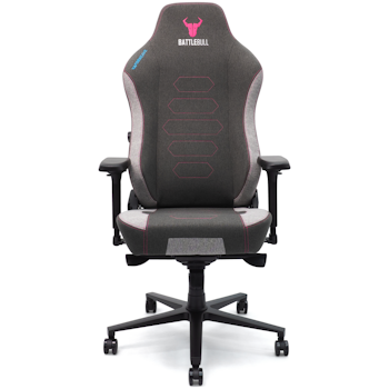 Product image of BattleBull Vaporweave 2 Gaming Chair Dark Grey/Pink - Click for product page of BattleBull Vaporweave 2 Gaming Chair Dark Grey/Pink